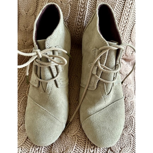 NWOT TOMS Kala wedge bootie - Picture 1 of 5